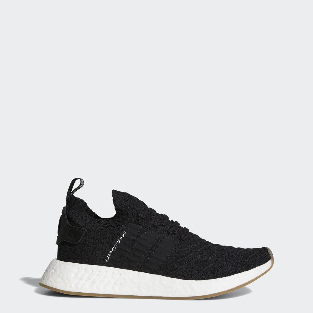 Adidas Nmd_r2 Primeknit - Originals γυναικεια - Μαυρα,Μέγεθος: EU 36 – 54 2/3 (184XITCB)